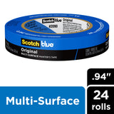Original Painter's Tape, Blue, 0.94 in x 60 yd, 1 Roll