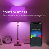 Smart Color Light Bulb, 75W Equivalent, Requires 2.4 GHz Wi-Fi